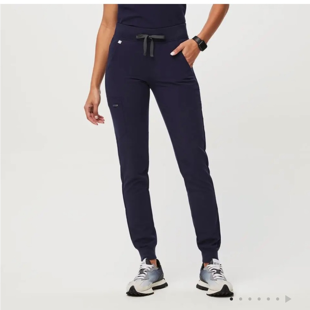Figs Zamora Navy Jogger Scrub Pants